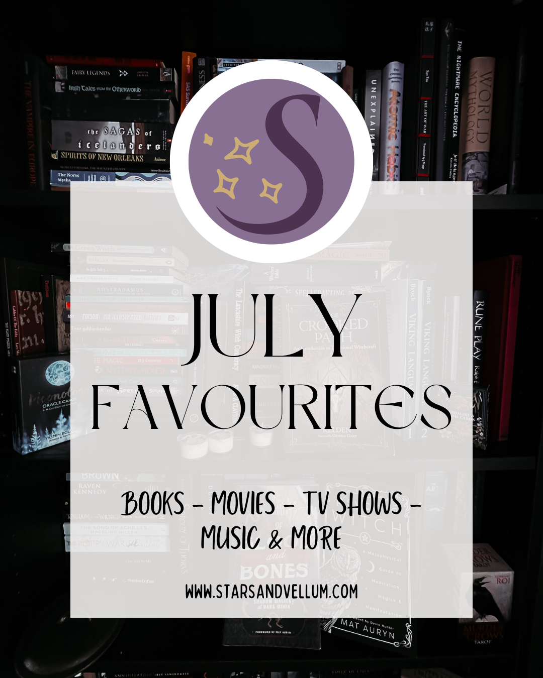 July favourites header image