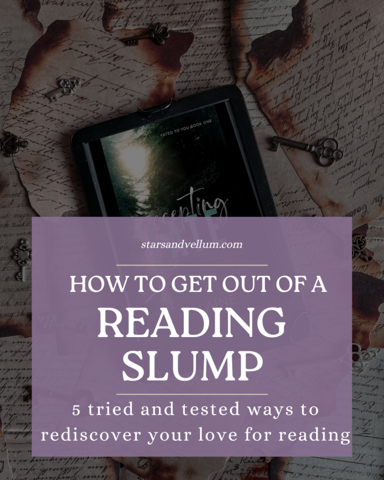 How to get out of a reading slump