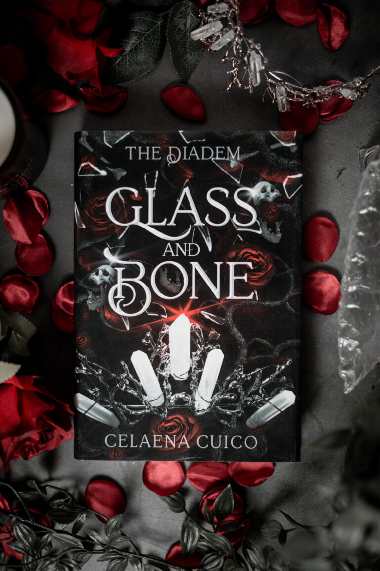 Glass and Bone - Celaena Cuico Book Cover Phorography